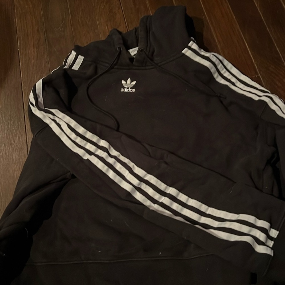 adidas cropped hoodie